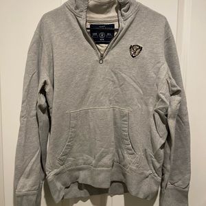 American Eagle M Quarter Zip Sweater